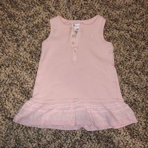 Girls Pink Ralph Lauren Sleeveless Dress